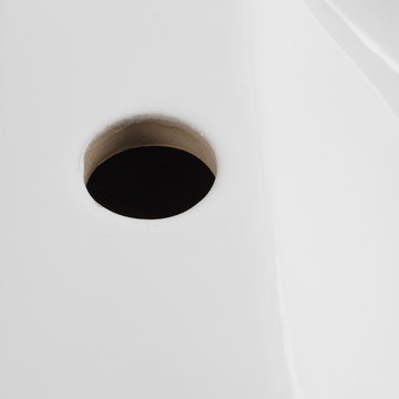 Felix 15 in. W x 8 in. D Modern Wall Mounted Rectangular Ceramic Mini Sink